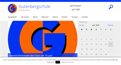 Desktop Screenshot of gutenbergschule.net