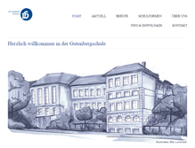 Tablet Screenshot of gutenbergschule.eu